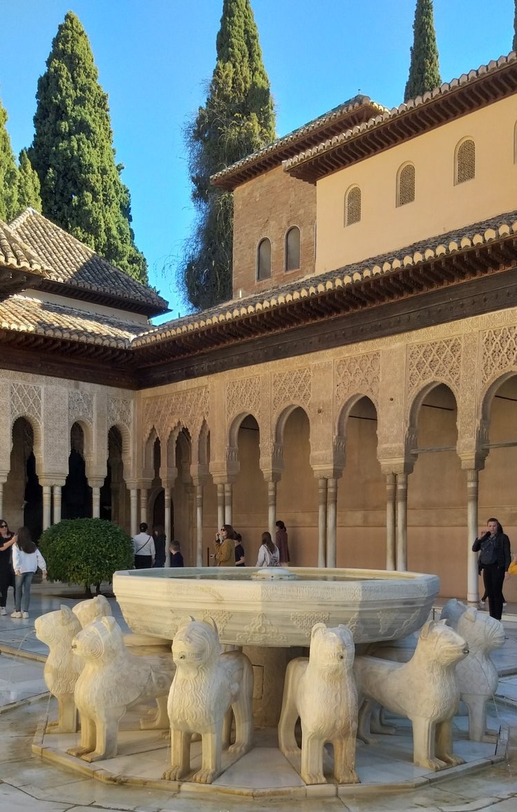 The Lion patio, Nasrid Palace, La Alhambra: these tickets get sold out quickly